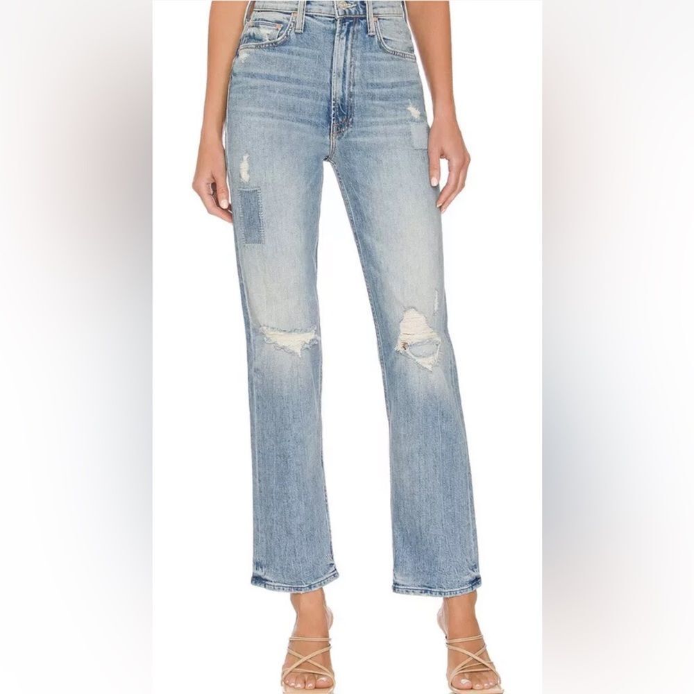 MOTHER High Waisted Study Hover in We
Are Castaways/ size 30